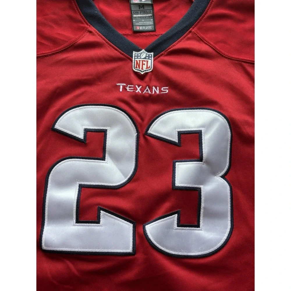 Womens Houston Texans Nike Arian Foster #23 Equipment On Field Red Jersey Size M